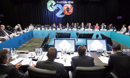 Cumbre de G20 acuerda objetivos de crecimiento económico y de empleos