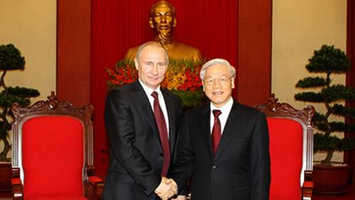 Importante visita del líder partidista vietnamita a Rusia