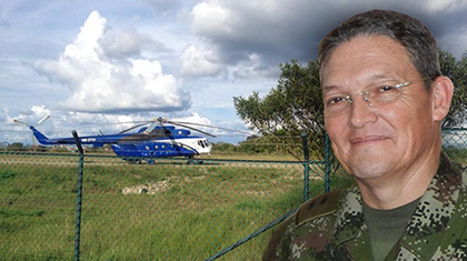 Ponen en libertad FARC a general Rubén Darío Alzate