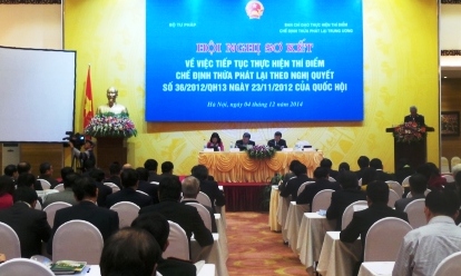 Evalúan cumplimiento experimental del estatuto del alguacil judicial