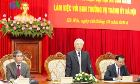 Líder partidista vietnamita llama a Hanoi a predicar con el ejemplo