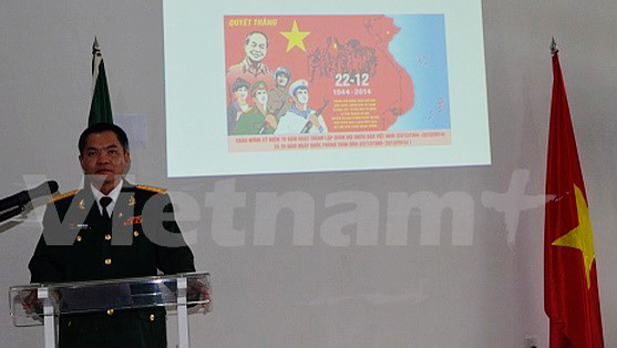 Celebran aniversario 70 de fundación del Ejército Popular de Vietnam en Brasil