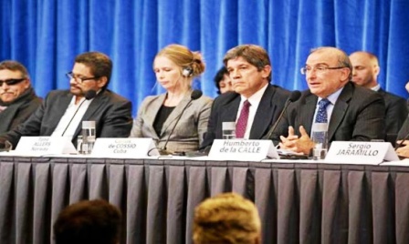 Gobierno colombiano y FARC comienzan nueva ronda de negociaciones