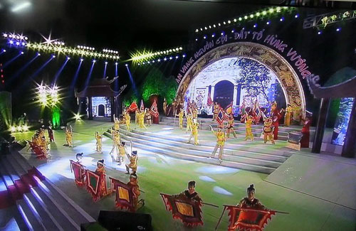 Programa artístico en saludo a la Fiesta del Templo de los Reyes Hung 2015