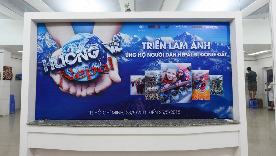 Exposición fotográfica para recaudar fondos en ayuda al pueblo nepalés