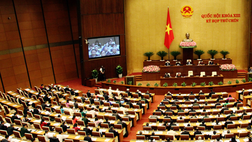 Tercera semana de trabajo de Parlamento vietnamita, XIII legislatura