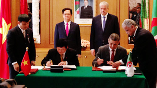 Vietnam y Argelia por un intercambio comercial superior a mil millones de dólares