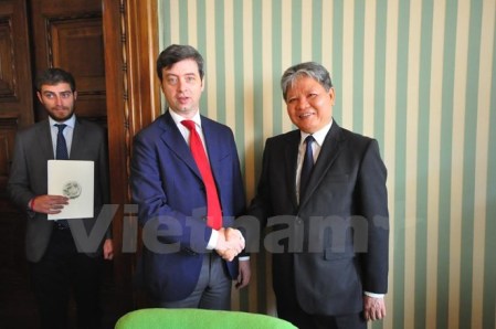 Estrechan Vietnam e Italia cooperación jurídica