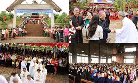 Hanoi reconoce a los católicos más destacados