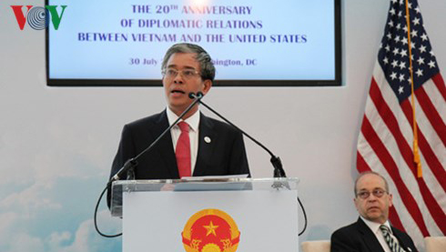 Conmemoran en Washington 20 años de relaciones diplomáticas Vietnam- Estados Unidos