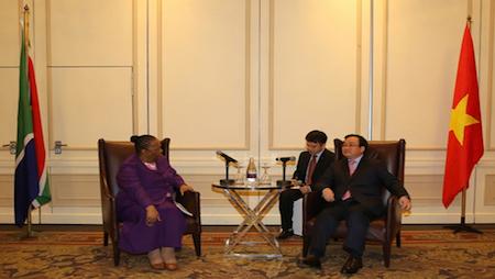 Robustecen Vietnam y Sudáfrica cooperación en ciencia – tecnología