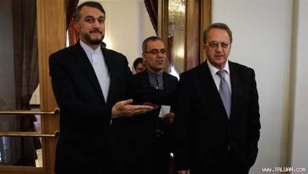 Diálogos tripartitos entre Siria, Irán y Rusia