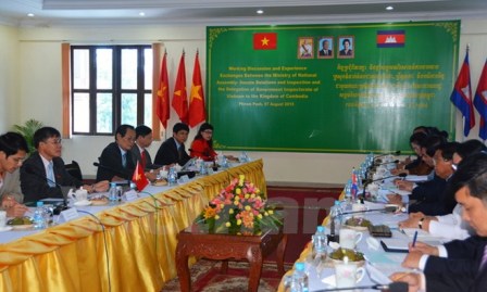 Vietnam y Camboya fortalecen la cooperación en materia de inspección