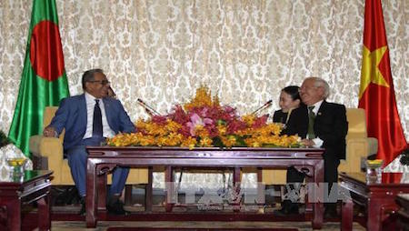 En Ciudad Ho Chi Minh presidente bangladesí