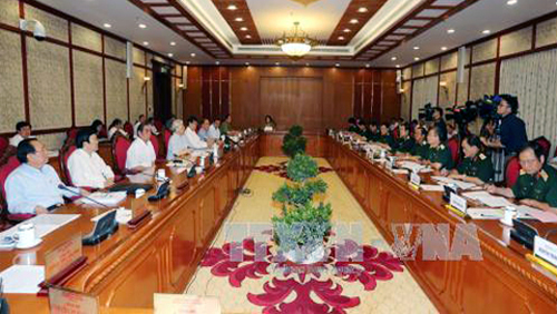 X Congreso Partidista del Ejército de Vietnam destaca reforzamiento defensivo