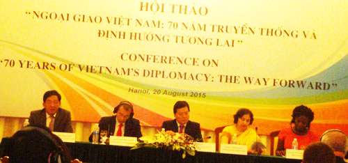 Diplomacia de Vietnam aporta a la paz y la estabilidad regional y mundial