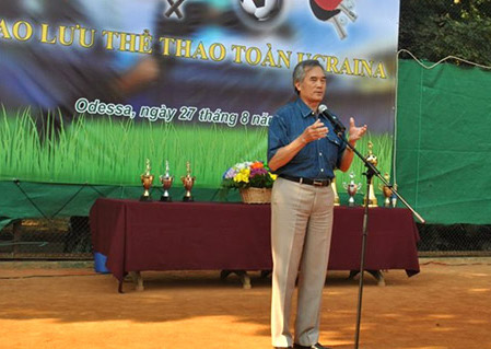 Vietnamitas en Ucrania conmemoran efemérides del país