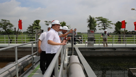 Inauguran Planta de Tratamiento de aguas residuales doméstica en Bac Ninh