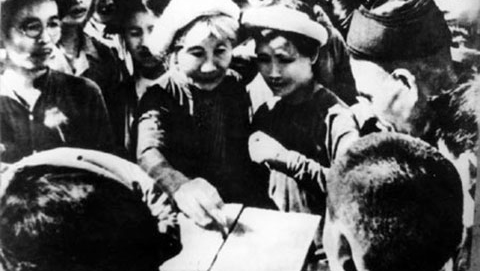 Se celebrarán los 70 años de las primeras elecciones parlamentarias de Vietnam