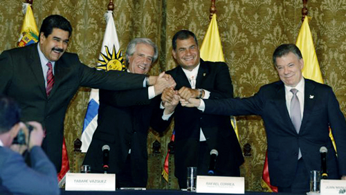 Colombia y Venezuela acuerdan normalizar relaciones diplomáticas