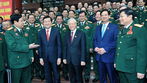 X Congreso Partidista del Ejército Popular de Vietnam destaca la modernización militar