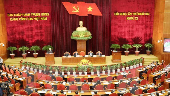 Culmina XII reunión plenaria del Comité Central del Partido Comunista de Vietnam