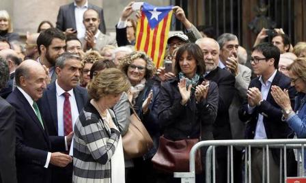 Comienza el juicio a líderes catalanes acusados por celebrar referéndum ilegalmente