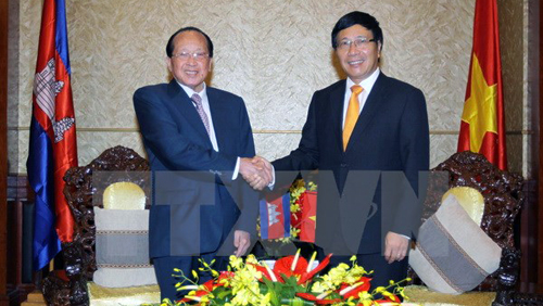 Vietnam y Camboya por una cooperación multifacética más profunda