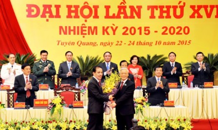 Máximo líder partidista da orientaciones al desarrollo socioeconómico de Tuyen Quang