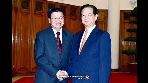 Vietnam y Laos fortalecen cooperación empresarial