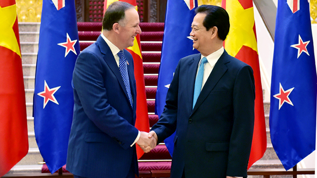 Vietnam y Nueva Zelanda acuerdan aumentar cooperación bilateral y coordinación en foros multilateral
