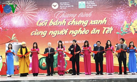 Estimulante programa “Banh chung para personas en situación difícil”