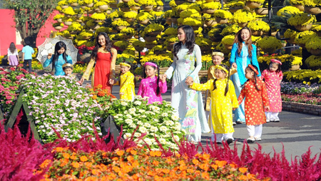 700 mil visitantes registrados en el Festival de Flores Primaverales de 2016