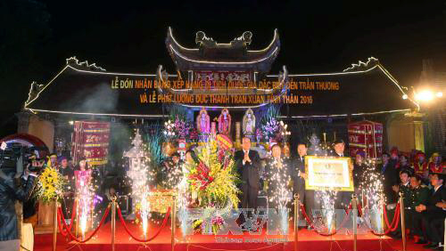 Templo de Tran Thuong, Patrimonio Especial Nacional