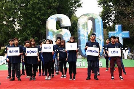 Hanoi celebra Hora de Planeta 2016
