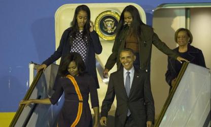 Llega a Argentina presidente estadounidense Barack Obama