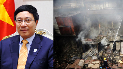 Vietnam comparte dolor y pérdida por incendio en un templo de India