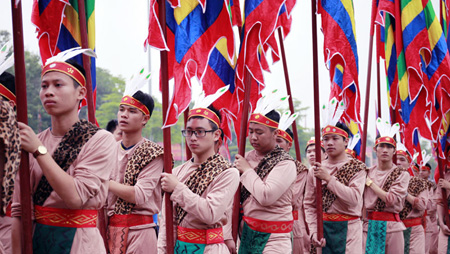 Conmemoración de los Reyes Hung, de vuelta al origen de los vietnamitas