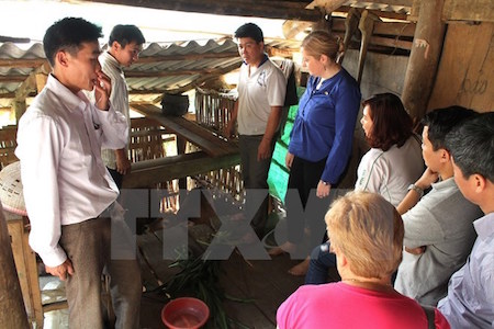 Gobierno de Irlanda respalda desarrollo en zonas de difíciles condiciones en Ha Giang