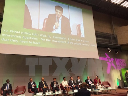 Vietnam participa en Cumbre mundial sobre sociedad informativa