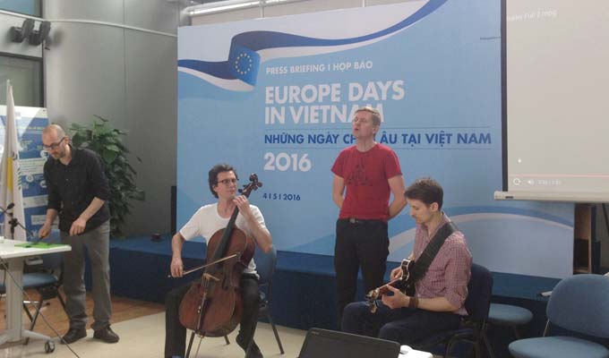 Inauguran sexta edición de " Días de Europa 2016" en Vietnam