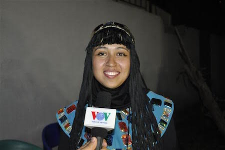 Arte de marionetas de agua vietnamita se presenta en Egipto