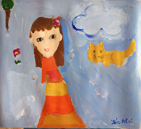 Exposición “Los niños dibujan”, motiva la creación artística de los más pequeños