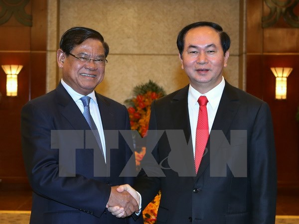 Prensa camboyana resalta significado de visita del presidente vietnamita