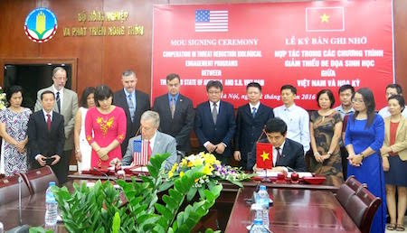 Vietnam y Estados Unidos cooperan por reducir amenazas biológicas