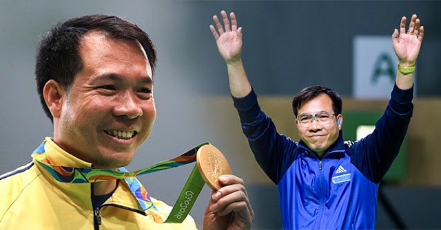 Hoang Xuan Vinh, ganador del histórico primer oro olímpico de Vietnam