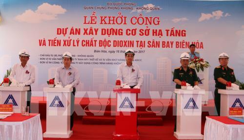 Arranca la construcción de infraestructuras y tratamiento de la dioxina en el aeropuerto de Bien Hoa