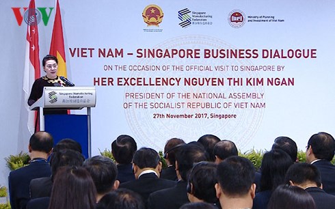 Diálogo Empresarial entre Vietnam y Singapur
