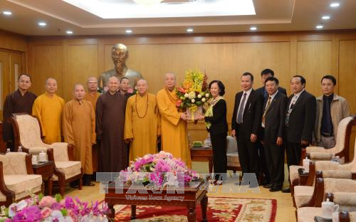 Confían en el avance de la Sangha Budista de Vietnam