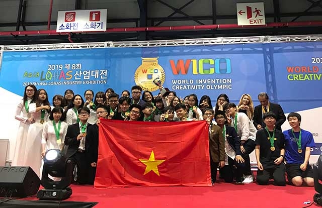 Vietnam con 8 medallas doradas en Olimpiada Mundial de Creatividad e Invención